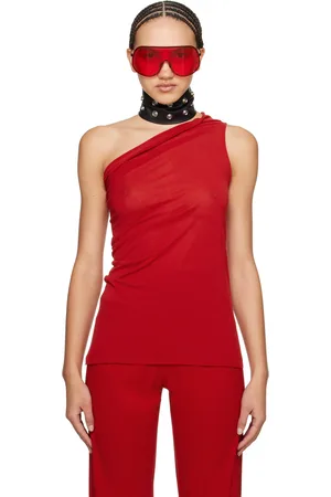 Rick Owens Débardeur Athena rouge