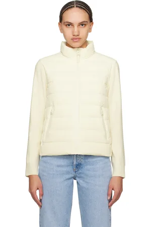 Mackage Blouson Oceane-City beige rembourré en duvet