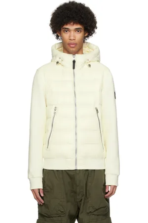 Mackage Blouson Frank blanc cassé rembourré en duvet