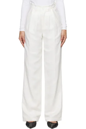ANINE BING Pantalon Carrie blanc