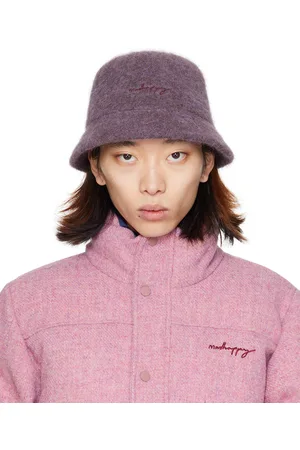 Madhappy Chapeau bob mauve en alpaga