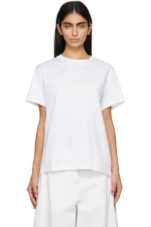 STUDIO NICHOLSON T-shirt Marine blanc