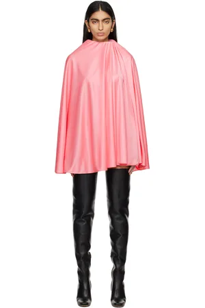 Marie Adam-Leenaerdt Chemisier de style cape rose