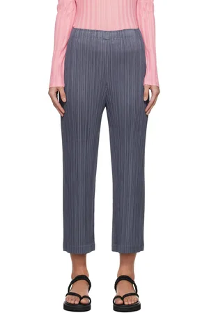 PLEATS PLEASE ISSEY MIYAKE Pantalon Thicker Bottoms 1 gris
