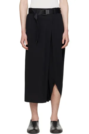 Issey Miyake Pantalon sans coutures Basic noir