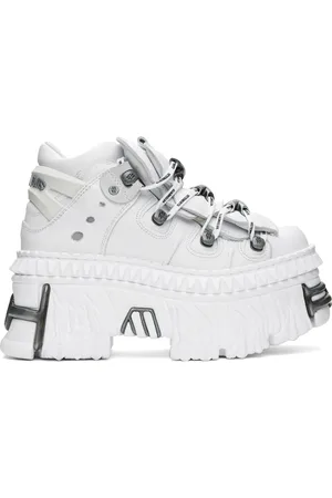 Vetements Baskets blanches à plateforme édition New Rock