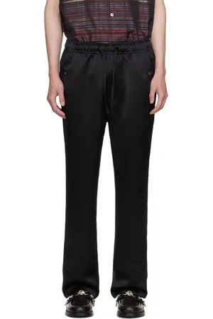 Pins & Needles Pantalon de survêtement western noir à cordon coulissant