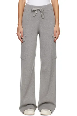 AMIRI Pantalon de détente gris à logo