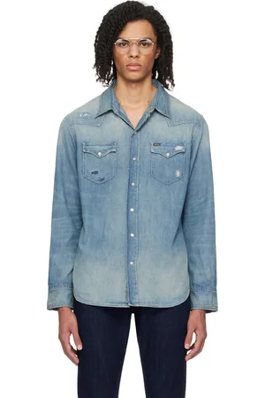 Chemise jean discount homme ralph lauren