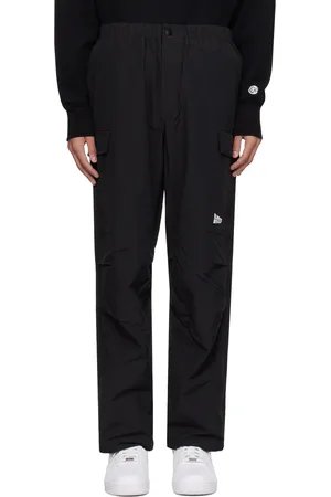 Billionaire Boys Club Pantalon cargo noir à plis aux genoux