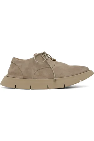 MARSÈLL Derbys Intagliata taupe