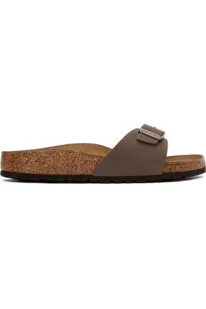 Birkenstock Sandales étroites Madrid brunes