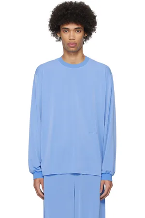 Birrot T-shirt à manches longues droit Lay1 bleu