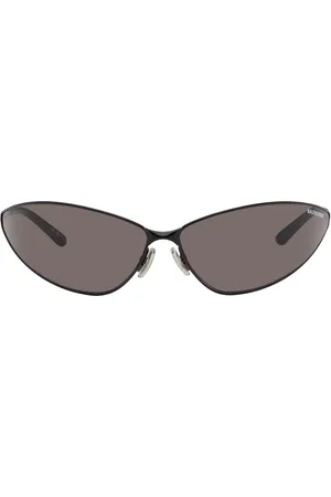 Balenciaga Lunettes de soleil œil-de-chat Razor noires