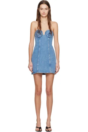 Robe en jean femme cache online cache