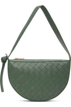 Bottega Veneta Mini sac Sunrise vert
