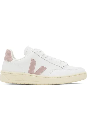 Veja Baskets V-12 blanches en cuir