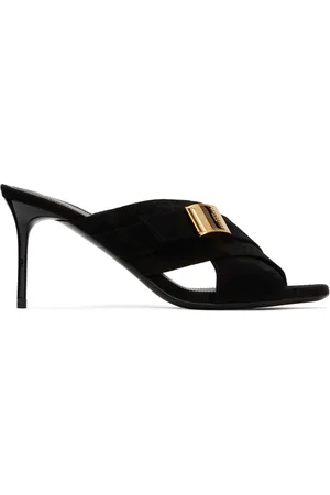 Balmain Mules Uma noires