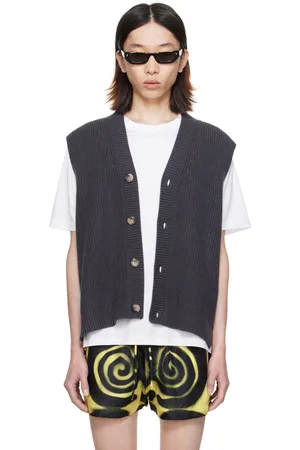 Nanushka Gilet Terence gris
