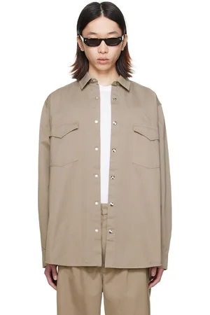 Nanushka Chemise Kinny grise