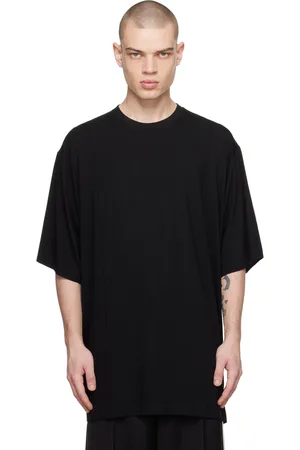 Peter Do T-shirt surdimensionné noir à coutures pincées