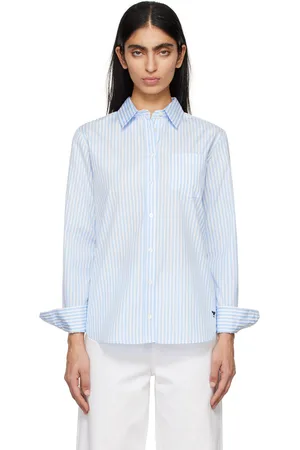 Max Mara Chemise Viglio bleue