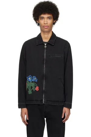 CARNE BOLLENTE Blouson So Thorny noir en denim