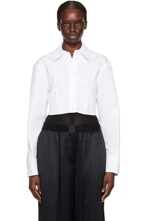 Alexander Wang Chemise écourtée blanche