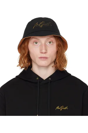 Paul Smith Chapeau bob noir à logo modifié