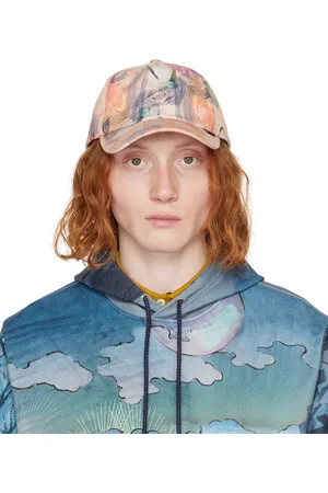 Paul Smith Casquette rose à motif Narcissus