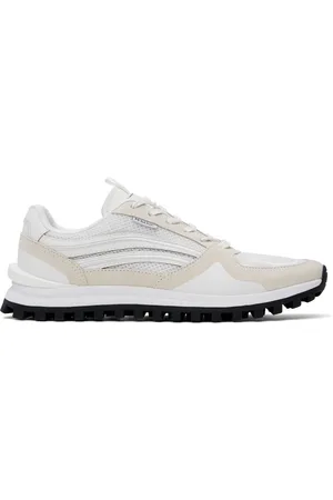 Paul Smith Baskets Marino blanches en suède