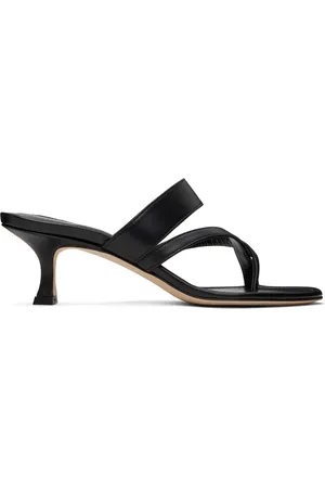 Manolo Blahnik Mules Susa noires