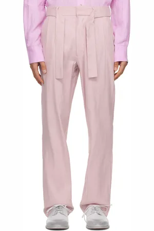 COMMAS Pantalon ajusté rose