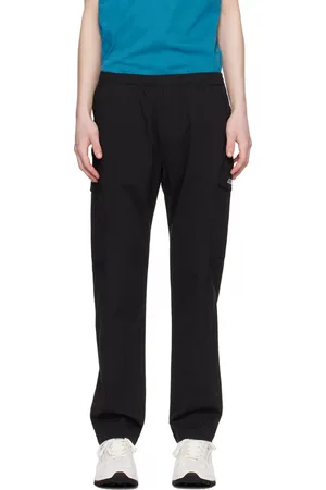 Paul Smith Pantalon cargo noir à cordon coulissant