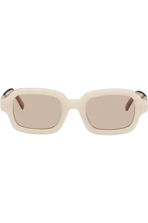 BONNIE CLYDE Lunettes de soleil Shy Guy blanc cassé