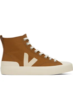 Veja Baskets Wata II brunes en tissu antidéchirures