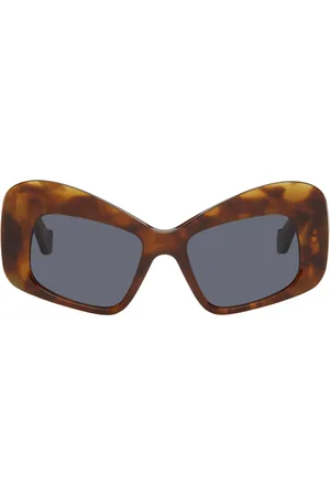 Loewe Lunettes de soleil Eagle Wings brunes