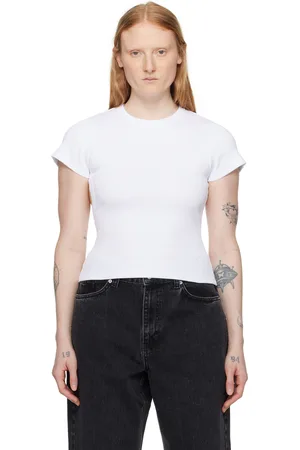 Axel Arigato T-shirt Solo blanc à découpe