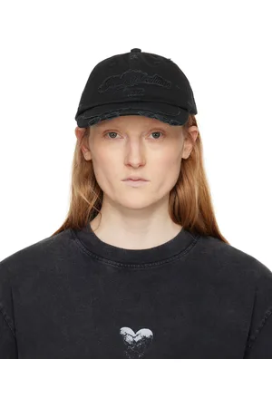 HAN Kjøbenhavn Casquette 2650 noire à effet usé