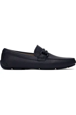 Salvatore Ferragamo Flâneurs de conduite bleu marine
