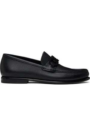 Salvatore Ferragamo Flâneurs noirs à ferrure Gancini