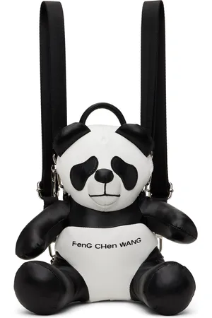 Feng Chen Wang Sac à dos en forme de panda noir et blanc