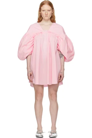 Kika Vargas Robe courte Annie rose exclusive à SSENSE