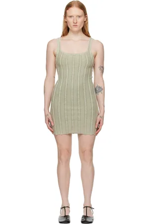 Filippa K Robe courte grise à bretelles