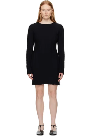 Filippa K Robe courte noire à bords roulés