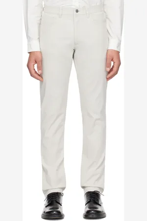 THEORY Pantalon Raffi blanc cassé