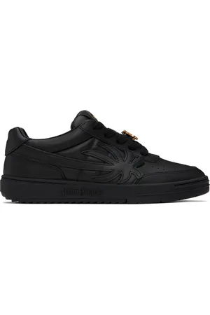 Palm Angels Baskets noires à ornement Palm Beach University