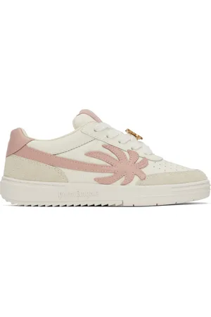 Palm Angels Baskets blanc et rose à ornement Palm Beach University