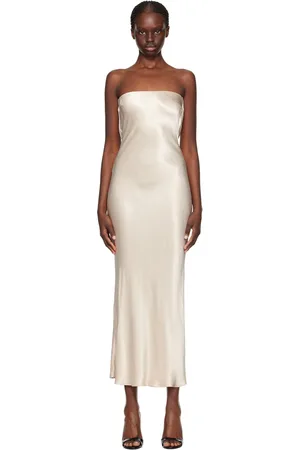 Bec & Bridge Robe longue Moon Dance beige
