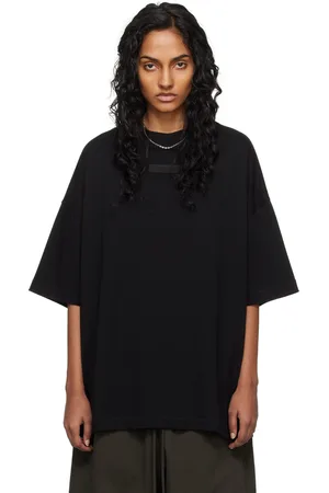 FEAR OF GOD T-shirt noir à col ras du cou